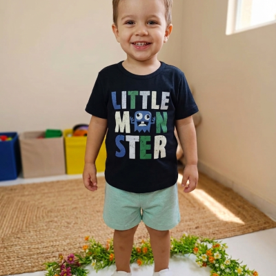 Conjunto Infantil Masculino Le Cav Little Monster